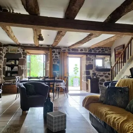 Maison De Caractere Renovee Avec Jardin Clos, Cheminee, Et Animaux Acceptes A - Fr-1-742-322 Tatil Evi Anglards-de-Salers